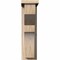 Ekena Millwork Monterey Smooth Corbel w/Backplate, Douglas Fir, 5 1/2"W x 12"D x 20"H COR06X12X20MON01SDF - alternate 2